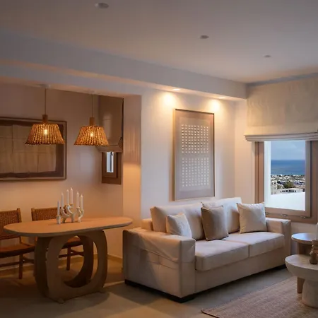 Lägenhet Nikolia's House, New Luxe & Prive Jacuzzi Santorini Island